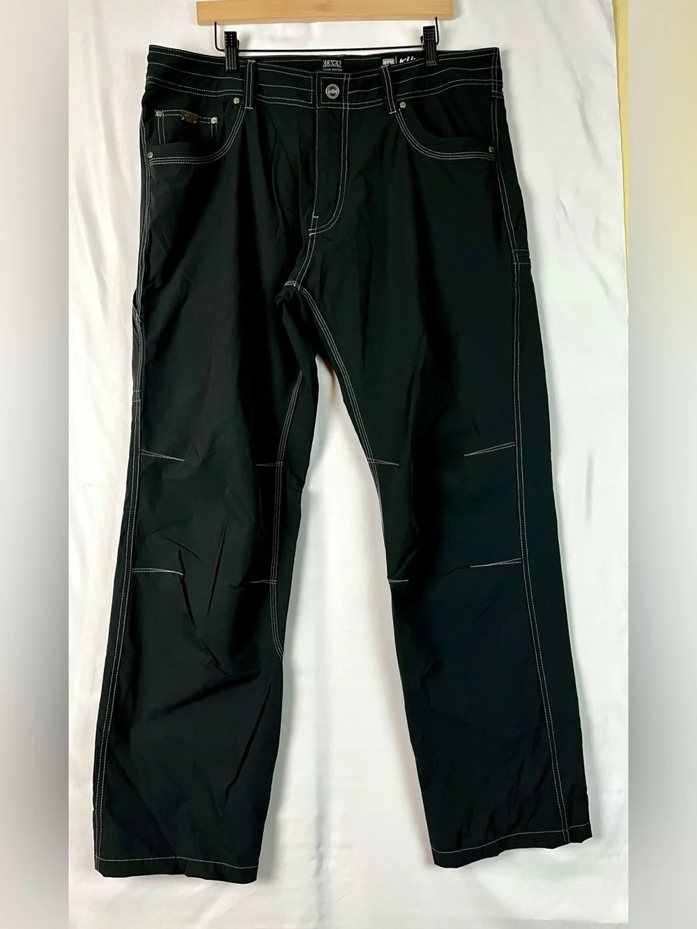 Kuhl Men's Charcoal lightweight Hiking Outdoor Pants 38 x 32